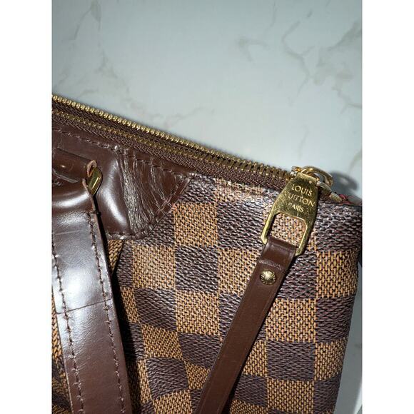 Louis Vuitton Damier Ebene Canvas Westminster GM Bag Louis  Louis Vuitton Damier Ebene Westminster GM